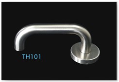TH101 Lever Handle on Rose 62mm available passing system and private system