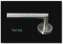 TH104 Lever Handle on Rose 62mm available passing system and private system