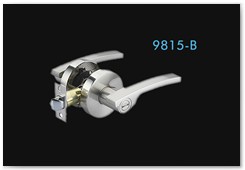 9815B (Available BK ET)  SS color, WITH 70MM round ROSETTES    Brass Yale Key  