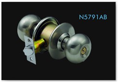 N5791AB ET, brass cylinder with iron normal keys,AB finish. BK - PS, no keys, AB finish